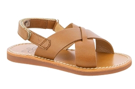 SWALLOW PLAGE STITCH CROSS:Cuir/Camel