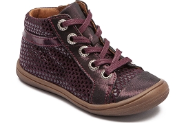 BEATRICE LARA:Nubuck/Violet