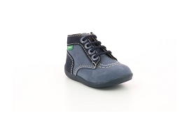 KICKERS BONZIP G Bleu