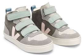 VEJA SMALL V10 3V F FOURRE Gris