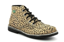 KICKERS LEGENDIKNEW WOMEN LEOPARD Beige