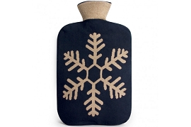 COLLEGIEN BOUILLOTTE FLOCON Bleu