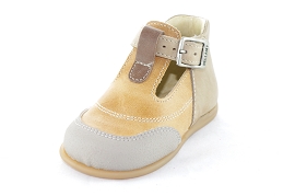 GOLDY RABBIT LAPIN SCOTT:Nubuck/Orange