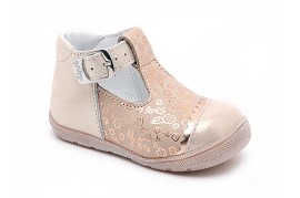  SAMIRA<br>Cuir Métal Beige