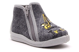  BECO GRUE<br>Velours Gris
