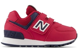 NEW BALANCE 574 HOOK AND LOOP IV574V1 Rouge