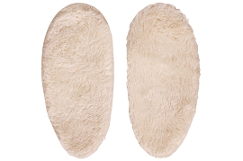 TICHOUPS SEMELLE FOURRE Beige