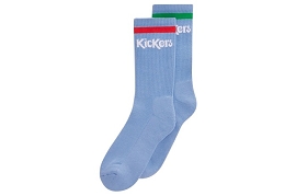 KICKERS ORGANIC KICK WOMEN MAN CHAUSSETTES Bleu