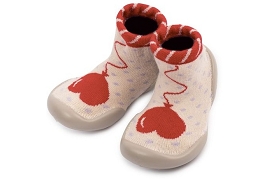 COLLEGIEN BALLON COEURS Beige