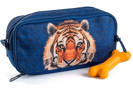 STONES AND BONES TIGER TROUSSE TIGRE Bleu