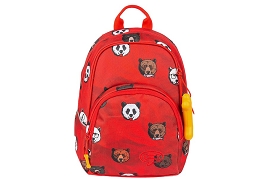 STONES AND BONES BEARS SAC OURS Rouge