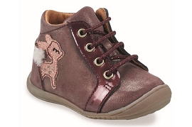  BICHETTE<br>Nubuck Bordeaux