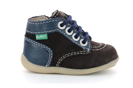 KICKERS BONZIP G Marron