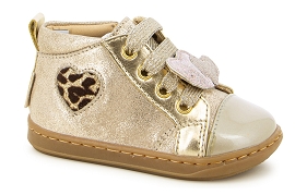  BOUBA  HEART<br>Cuir Doré