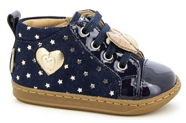  BOUBA  HEART<br>Cuir Bleu