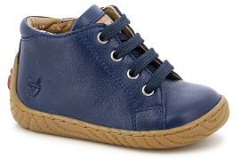  WOOD ZIP BASE<br>Cuir Bleu