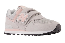 NEW BALANCE 574 HOOK AND LOOK Gris