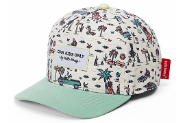  JUNGLY CASQUETTE<br>Toile Vert