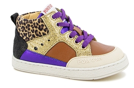POM DAPI MOUSSE BUMP LEOPARD Camel