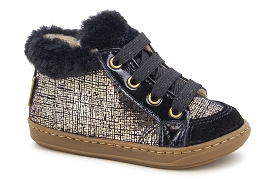  BOUBA ZIP HAIR<br>Cuir Noir