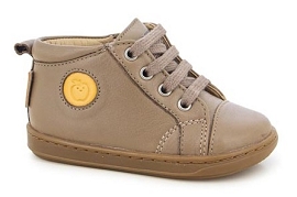  BOUBA ZIP LACE<br>Cuir Beige