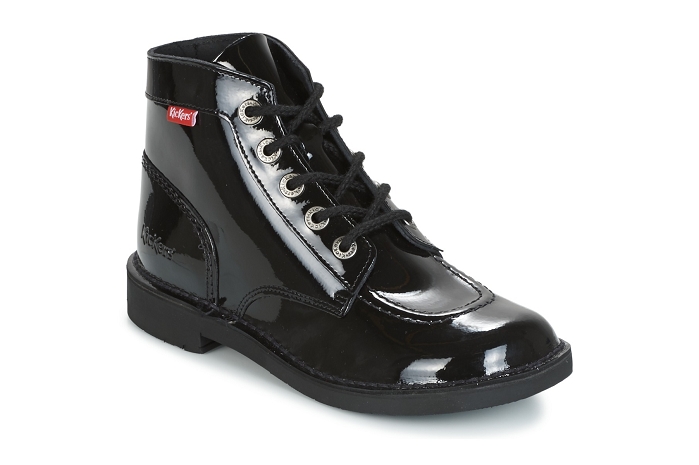 Kickers kick col vernis noir3219801_1