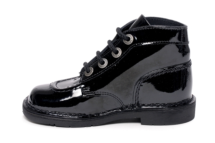 Kickers kick col vernis noir