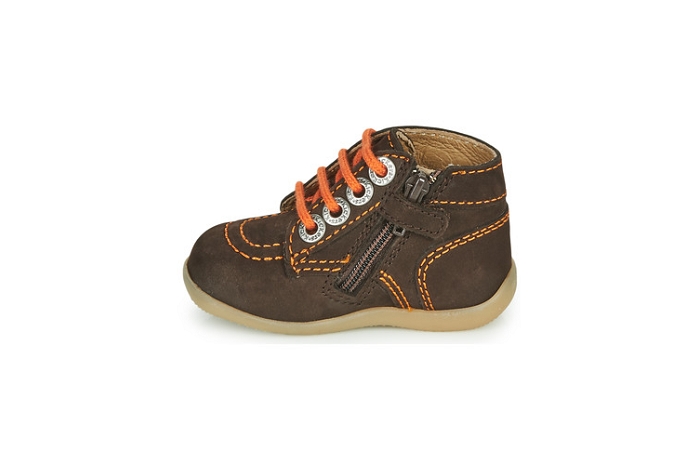 Kickers bonzip g marron3297910_3