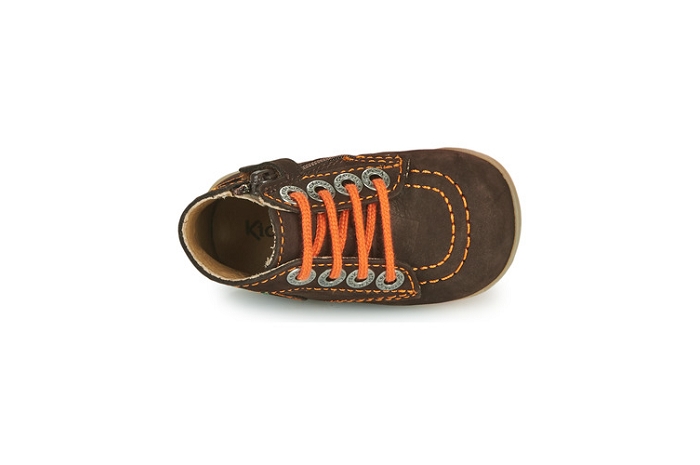 Kickers bonzip g marron3297910_4