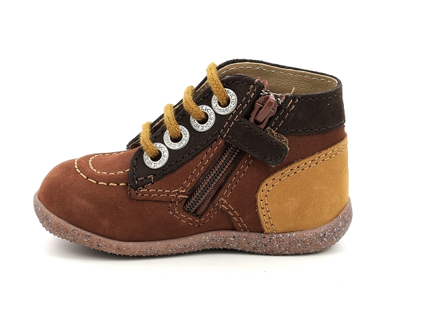 Kickers bonzip g marron3361801_4