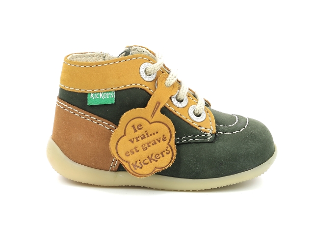 Kickers bonzip g kaki3361802_2