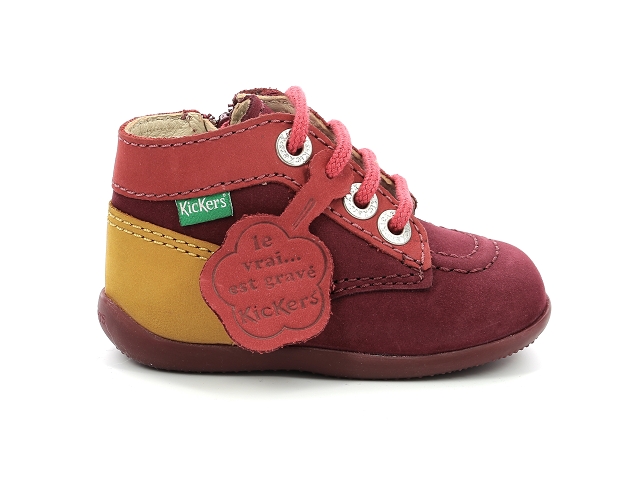 Kickers bonzip f bordeaux3361901_2