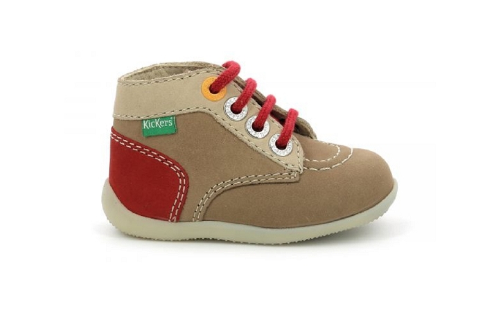 Kickers bonzip g beige3376301_2