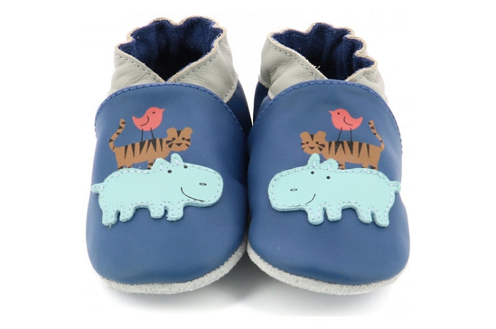 Robeez animal pyramid bleu8204101_1