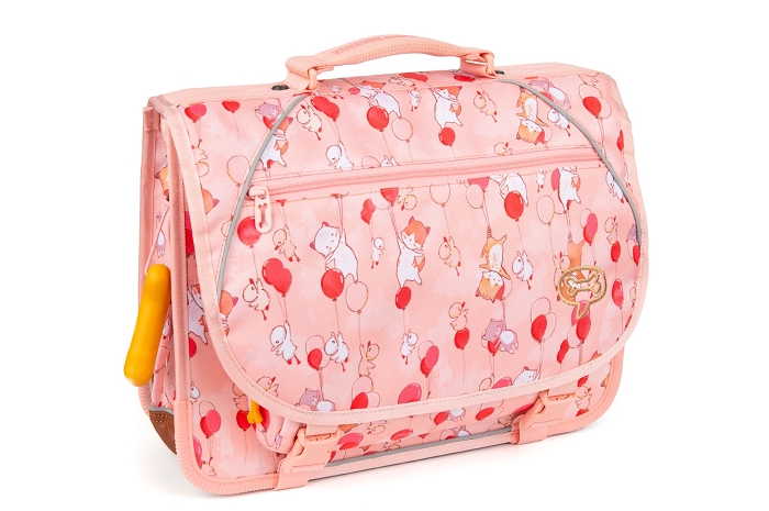 Stones and bones balloons cartable sac ballons chat rose8312401_1