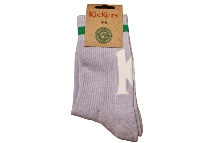 Kickers big k socks women man chaussettes violet8313401_3