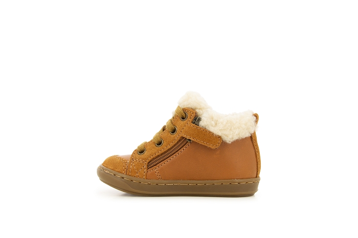 Shoopom bouba  zip wool fourre camel9565301_3