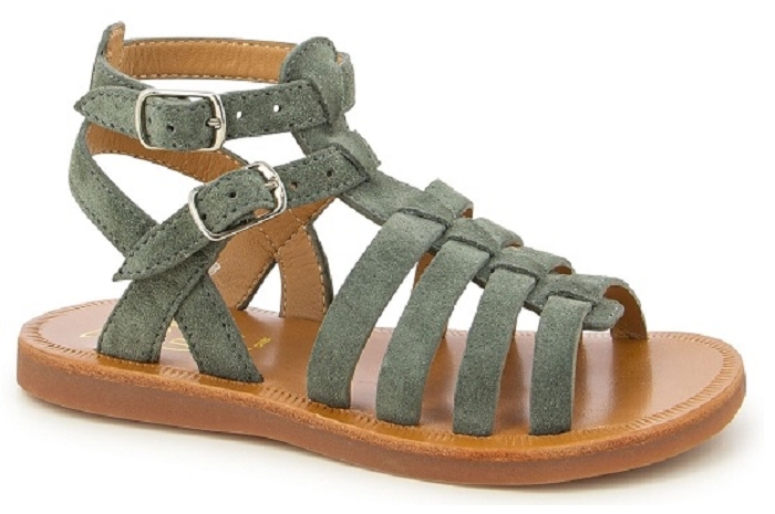 Pom dapi plagette gladiator gris9594102_1