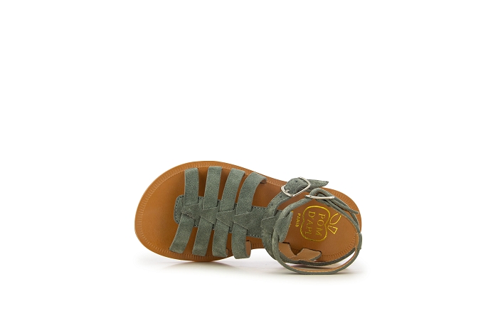 Pom dapi plagette gladiator gris9594102_4