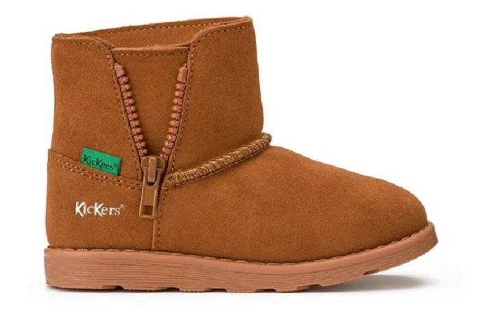 Kickers aldiza fourre camel9594202_1