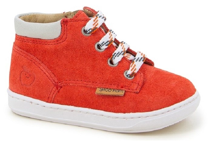 Shoopom montantes bouba  zip desert rouge9596503_1