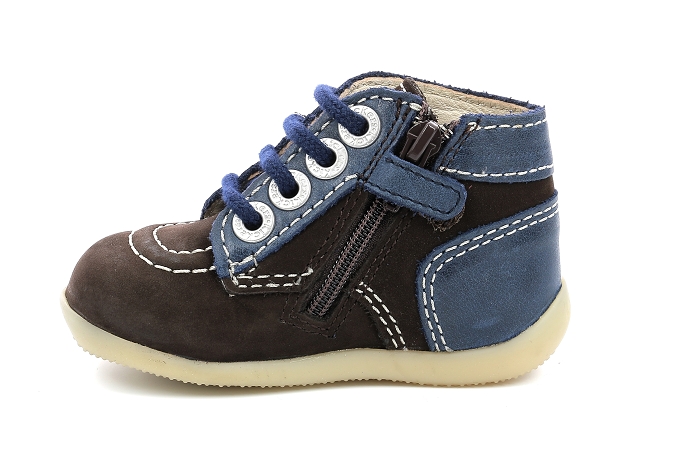 Kickers bonzip g marron9639402_4