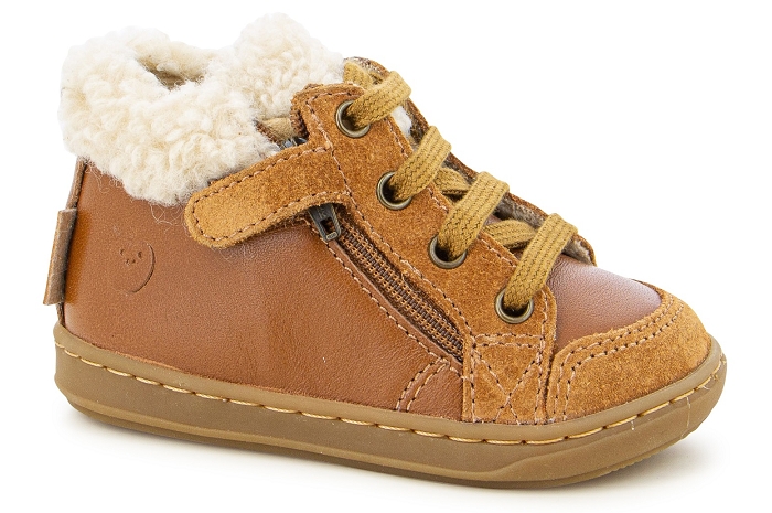 Shoopom bouba  zip wool camel9649202_1