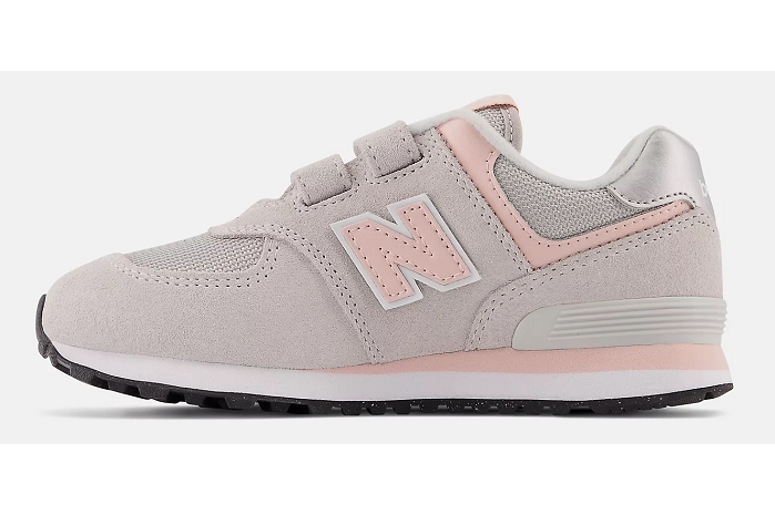 New balance 574 hook and look gris9664301_2