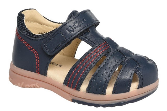 Kickers platiback bleu9707501_1